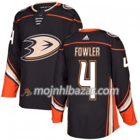Dresovi Anaheim Ducks Cam Fowler 4 Adidas 2017-2018 Crna Authentic - Muške